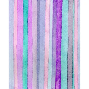 Violet Stripes Printed Backdrop