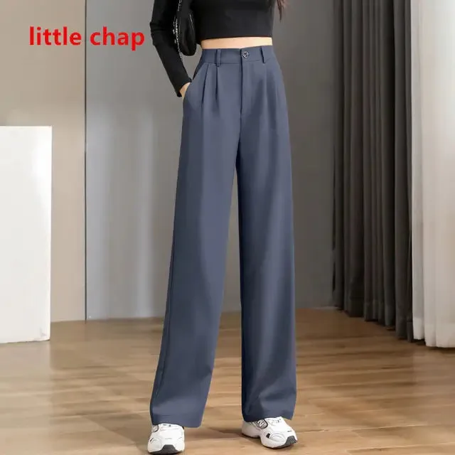 Women's Chic Vintage High Straight Pants