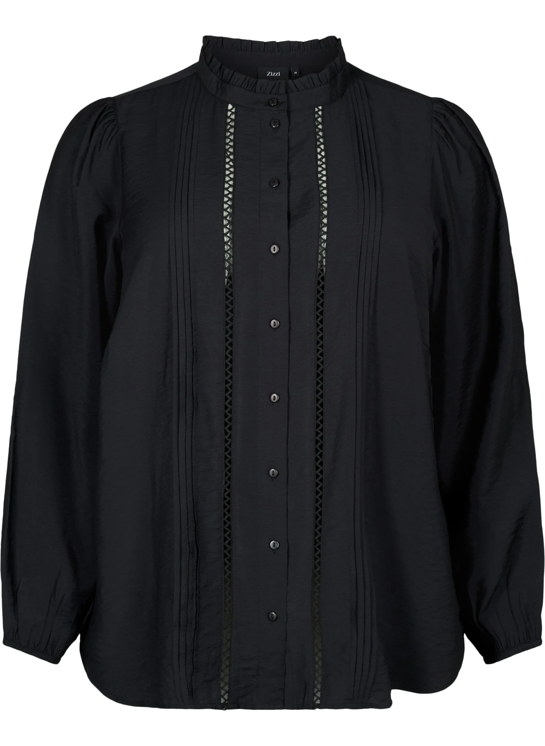 Zizzi Kam Black Blouse